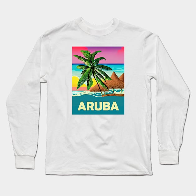 Aruba Long Sleeve T-Shirt by MBNEWS